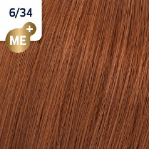 Wella Koleston Perfect ME+ -  Дълготрайна крем-боя за коса 6/34 Тъмно русо златисто червено 60 ml